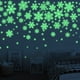 thumbnail image 3 of Gwong Decoración hogareña Etiqueta engomada adorable de la ventana de la forma del copo de nieve Pegatina de PVC impermeable luminosa Decoración de la etiqueta engomada para el hogar Gwong 21079679, 3 of 6