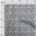 thumbnail image 1 of oneOone Cotton Silk Gray Fabric Sunflower Floral Sewing Craft Projects Fabric Prints By Yard 42 Inch Wide, 1 of 1