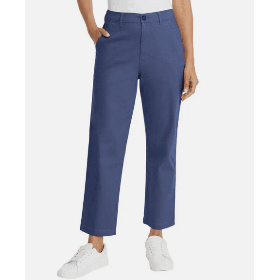 G.H. Bass & Co. Ladies' Chino Pant, Blue, Size 12