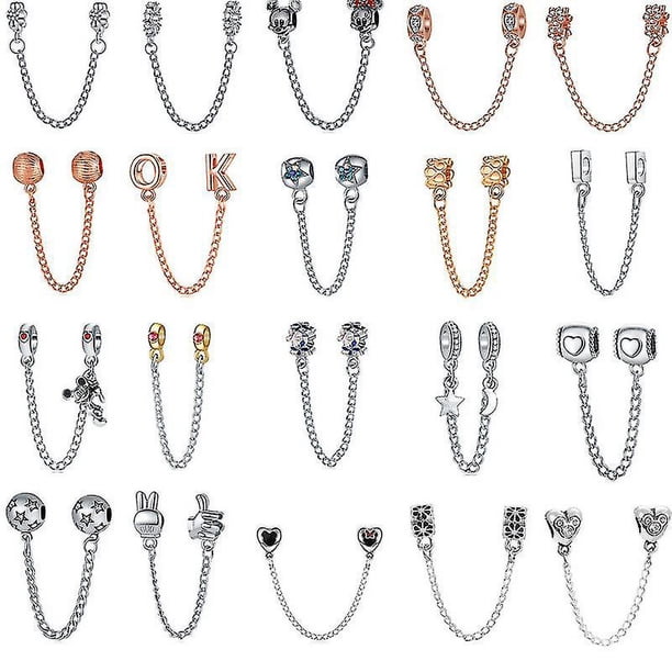 Pulsera antideslizante básica para el hogar Hot Pan 2023, colgante de bricolaje, pulsera con cuentas, juego de cadena antideslizante con 100 accesorios, calendario de adviento