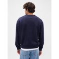 thumbnail image 2 of Sudadera GAP para Hombre con Logo, Cuello Redondo, Forro Polar, Azul Marino, XXL, 2 of 4