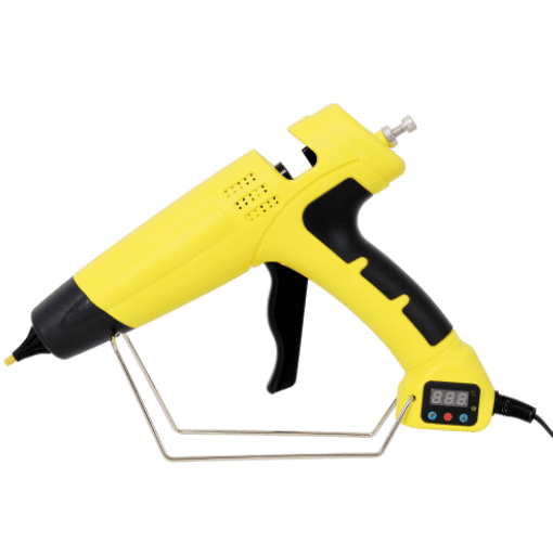 550W Digital Display Glue Gun Adjustable Temp 4 Nozzles 24 Glue Sticks