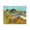 Provence Landscape Painting, variant on Stupell Industries Transitional Farmhouse In Provence Black Framed Giclee Art, 14 x 11, by Vincent Van Gogh