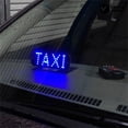 thumbnail image 2 of [Ven] Taxi Cab Windscreen Windshield Sign LED Light Car High Brightness Lamp Bulb huangjie unisex, 2 of 2