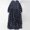 Blue, variant on Women's Dress, Casual Loose Fit Cotton Dress with Round Neck and Short Sleeves for Daily Wear