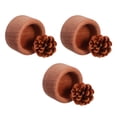 thumbnail image 4 of Difusor de aceites esenciales de madera (3 unidades), pequeño, pasivo, para aromaterapia, redondo, con veta de madera, portátil, para coche, hogar, oficina y baño., 4 of 8
