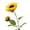 Yellow, variant on Travelwant Artificial Sunflower Flowers Long Stem Silk Fake Sunflowers Decoration for Outdoor Home Wedding Birthday Party Single Bulk Yellow Decor(Dark Center)