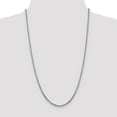 thumbnail image 2 of 14K White Gold 2.9mm Flat Curb Chain, 2 of 5
