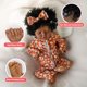 thumbnail image 3 of Muñeca Reborn Baby Doll Jirachi negra de cuerpo completo para niña de 18 pulgadas, 3 of 9