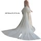thumbnail image 3 of Graceful Bridal Waist Bowknot for Wedding Gown Costume Floor Length Tulle for Special Gatherings Wedding Party, 3 of 4