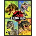 thumbnail image 2 of Boy's Jurassic Park T. Rex and Velociraptor Graphic Tee Charcoal Heather Medium, 2 of 5