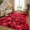Tie-Dye Dark Red, variant on HOISUN 4x6 ft Soft Shag Area Rug for Bedroom Living Room, Fluffy Plush Non-Slip Carpet, Tie-Dye Dark Red