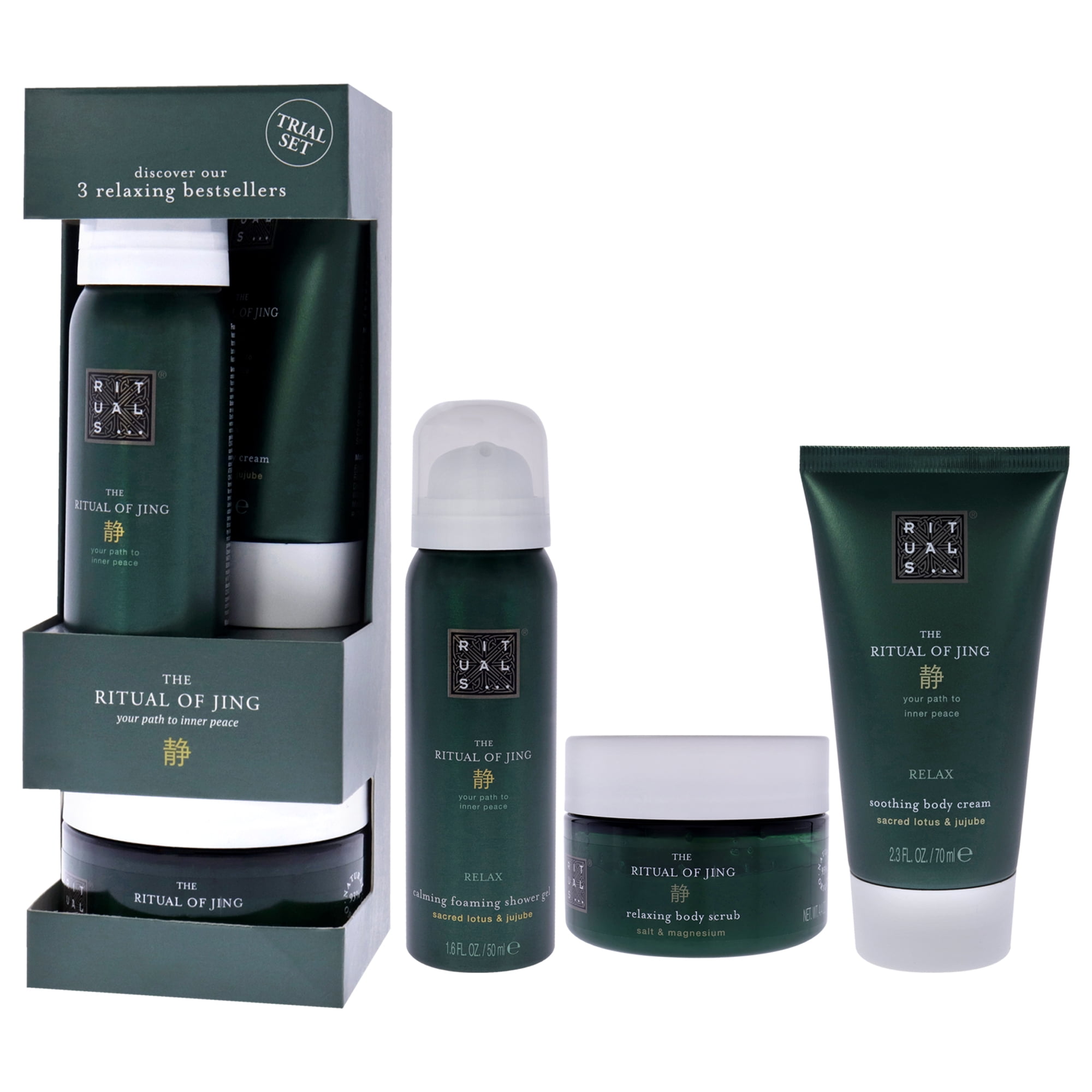 The Ritual of Jing Set by Rituals for Unisex - 3 Pc 1.6oz