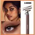 thumbnail image 3 of Eyeliner Pencil Waterproof,24 Hr Waterproof Eyeliner Duo Sharpenable Eye Pencil,Long Wearing and Water Resistant,Smooth and Easy to Color 2g, 3 of 6