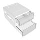 thumbnail image 2 of Cajón de mesa para escritorio, palo automático para artículos de oficina, Blanco S Sharpla Cajones de almacenamiento, 2 of 7
