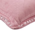 thumbnail image 2 of The HomeCentric Pillow Cases, Decorative Pillow Covers Pack of 2, 24x24 inch (60x60 cm) Pink, Velvet Throw Pillow Covers, Handmade Pillow Covers, Solid Color Pillow Cases, Accent - Pink Crystal Palace, 2 of 3