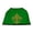 Green, variant on Pet Dog Cat Shirt Rhinestone, "Gold Fleur De Lis"