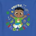 thumbnail image 2 of Toddler's CoComelon Cody You're Dino-Mite Graphic Tee Royal Blue 2T, 2 of 3