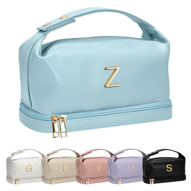 Bolsa de maquillaje Vogewood College Girl personalizada con asa