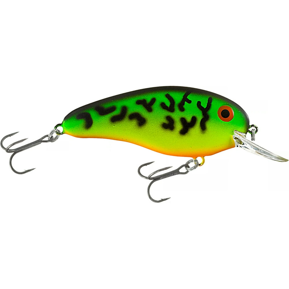 Bomber Deep Flat A 3/8 oz Fishing Lure Fire Tiger