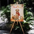 thumbnail image 4 of Happy Thanksgiving Chesapeake Bay Retriever with Turkey Pumpkins Autumn Vibes Vertical Matte Canvas Poster Chessie Dog Lover Wall Art Home Decor - 12018, 4 of 5