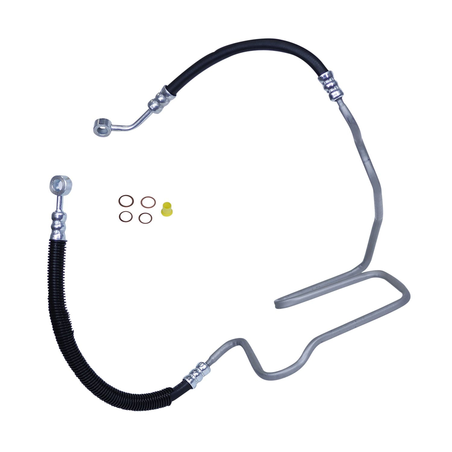 Edelmann 92561 Power Steering Pressure Line Hose Assembly: Replacement for 2005-02 Volkswagen Golf Jetta; W/Manual Trans.; W/A.C.