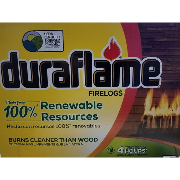 Natural Duraflame Fire Logs 6 Lb - Case of 9