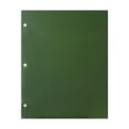thumbnail image 4 of JAM Paper Glossy 3 Hole Punched 2-Pocket Folders Green 100/Pack (385GHPGRBZ), 4 of 5