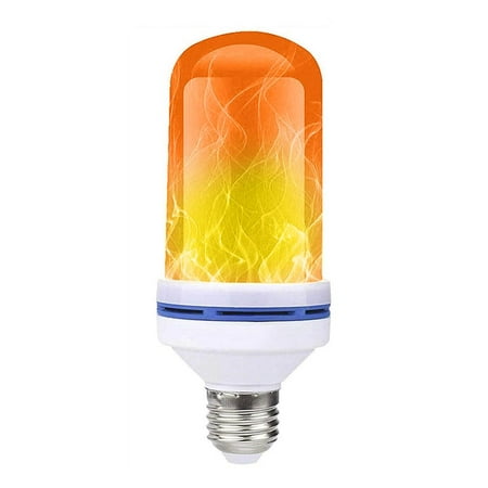 

Aousin E27 99LED Flame Effect Light Bulb Flickering Fire Decorative Lamp (Yellow)