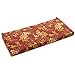 thumbnail image 3 of 40-inch by 19-inch Outdoor Spun Polyester Loveseat Cushion - Passion Ruby, 3 of 4