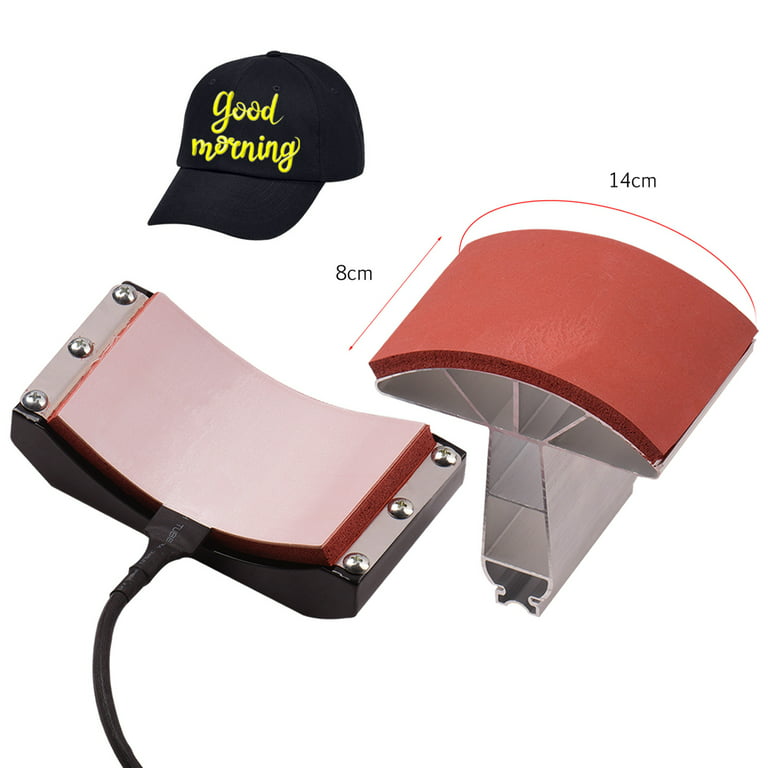 Andoer Hat Press Mat Pad Heating Transfer Attachment Silica 5.5x3