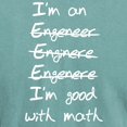 thumbnail image 3 of CafePress - Engineer. Im Good With Math T Shirt - Mens Comfort Colors Shirt, 3 of 5
