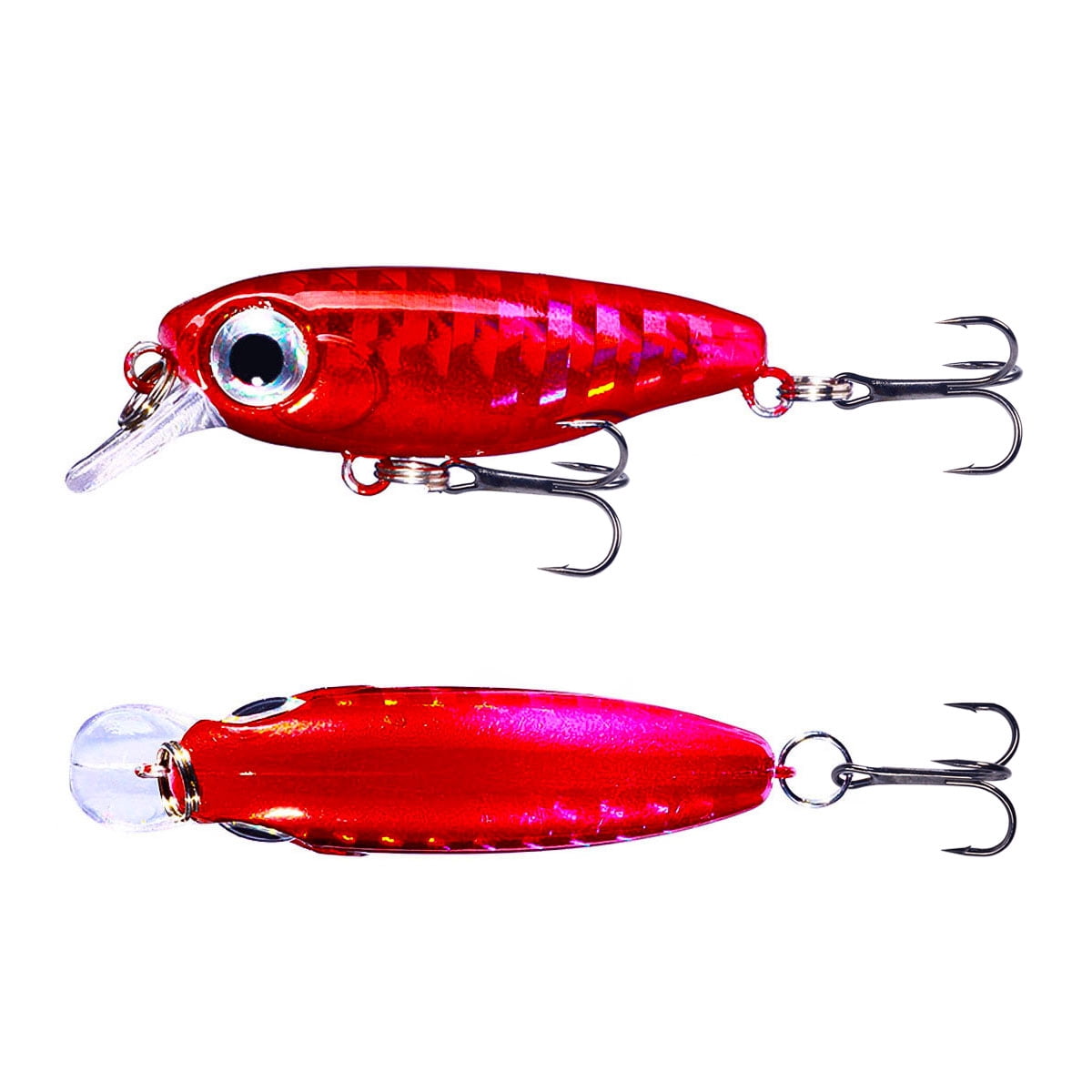 Fishing Lures, Jerkbait for Bass Fishing Minnow Lure Set Fishing Hard Baits Swimbaits Boat Topwater Lures for Trout Bass Perch Fishing,20pcs