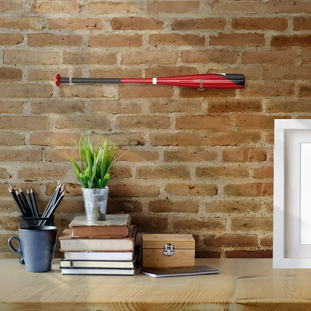 BESTYASH 2Par Soporte De Pared Transparente Para De Béisbol Y Softbol Con Horizontal Para Exhibición