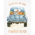 thumbnail image 3 of Nan 12x14 Black Modern Framed Museum Art Print Titled - Pumpkin Patch, 3 of 5