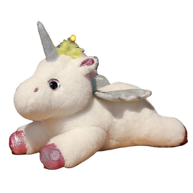Unicorn Peluche Blanche 38 cm
