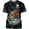 thumbnail image 3 of Personalized Name Mexican Shirts for Men, Customized Mexico Shirts for Men, Mexico Shirts for Women Mexico Shirt Eagle Flag (DefaultTitle, 3XL), 3 of 8