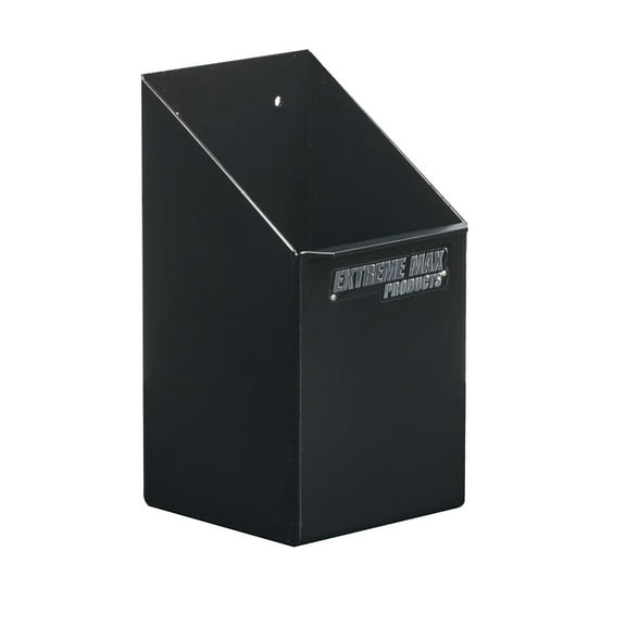 Extreme Max 5001.6185 Wall-Mount Aluminum Fire Extinguisher Holder Storage for Enclosed Trailer, Shop, Garage - Black