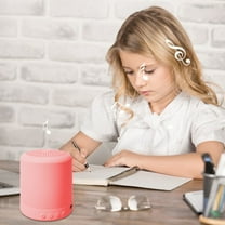 Mini Bluetooth Speaker, Portable Wireless/ TF Card/ USB Flash Drive Speaker, Bluetooth 5.0, Beautifully Designed, Macaron Pink, Support Connect Smartphone Laptop Tablet Audio Device etc
