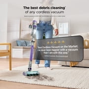 Shark PowerDetect Cordless Stick Vacuum, Carpet and Hardfloors, DuoClean Detect Technology, Reverse Cleaning, MultiFLEX Wand, 70-Min Run Time, IP1251 Purple