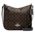 thumbnail image 1 of Bolsa Coach Messenger Bag In Signature Canvas Cafe Oscuro, 1 of 3
