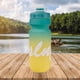 thumbnail image 1 of Botella de agua para ciclismo, botella exprimible para hombres y mujeres, botella de agua deportiva a prueba de fugas, botella de agua para bicicleta Amarillo verde, 1 of 8