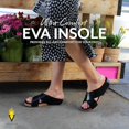 thumbnail image 4 of VOLATILE Women's Ablette Criss Cross Wedge Sandal, Champagne Snake, 8, 4 of 6