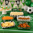 thumbnail image 5 of KABUER Soccer Sports Theme Party Supplies, Disposable Soccer Plates Paper Trays for Sports Theme ·Football Party Favors Decor 4 Styles, 24 Pcs, 5 of 7