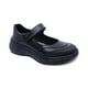 thumbnail image 1 of Zapato escolar Coqueta para niña de piel negro Balu con puntera antiraspaduras, 1 of 5