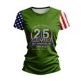 thumbnail image 5 of 911 Never Forget Shirt for Women Flag Printed Vintage 9/11 Memorial Shirt 911 25th Anniversary Flag Shirt for Women, 5 of 6
