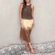 thumbnail image 1 of WILLBEST Maxi Vestidos de Mujer Vestido Largo Informal de Lino sin Mangas con Abertura y Degradado Teñido Anudado para Mujer Grande, 1 of 3