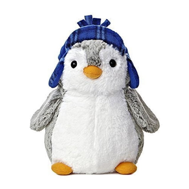Peluche de pingüino Aurora Pompom 9' de World Blue Hat
