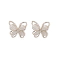 thumbnail image 1 of Personality Butterfly Stud Earrings Simple And Delicate Design Suitable For All Occasions, 1 of 3