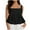 Z1-Black, variant on vigerkar Women's Sexy Backless Crop Tank Tops Deep V Neck Short Sleeve T-Shirts Slim Fit Y2K Tops Open Back Cami Tops Coffee, XL